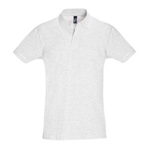 POLO PIQUÉ M/M 3 BOT PERFECT MEN BRANCO MATIZADO 